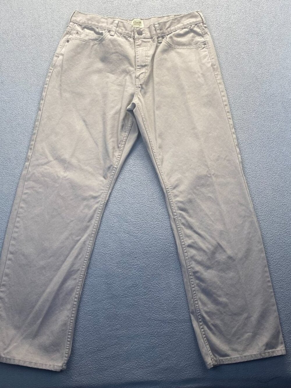 Schmidt C. E. Pants Mens 38x34 Khaki Painter Workwear Relaxed Straight Leg Fit